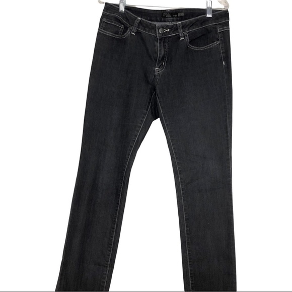 Prana Black Straight Jeans Size 8/29 - Picture 1 of 8
